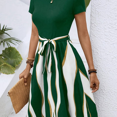 A-Linien Midi-Kleid für Damen