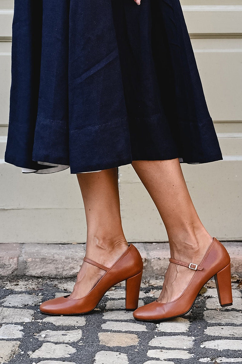 Bravina | Tägliche Sandalen mit niedrigem Blockabsatz