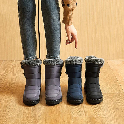 Bequeme und warme damen-winterschuhe