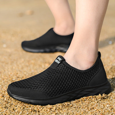 Atmungsaktive und robuste outdoor-schuhe für herren