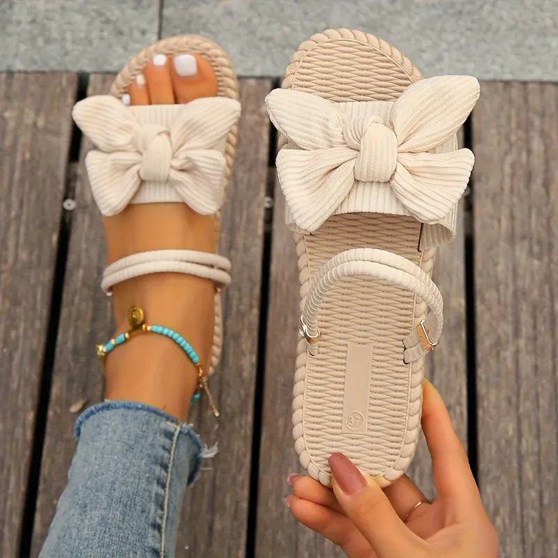 Zephyra – Stilvolle Sandalen mit Schleife