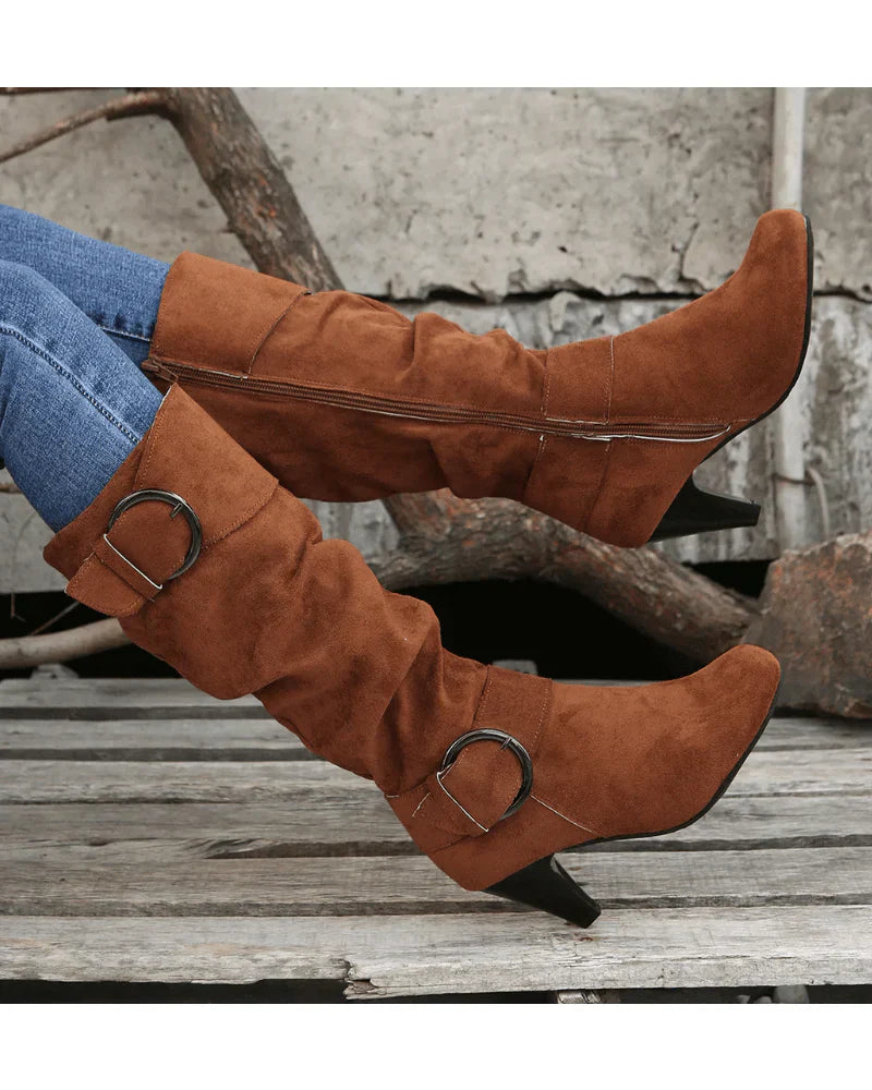 Weiche hohe stiefel für damen