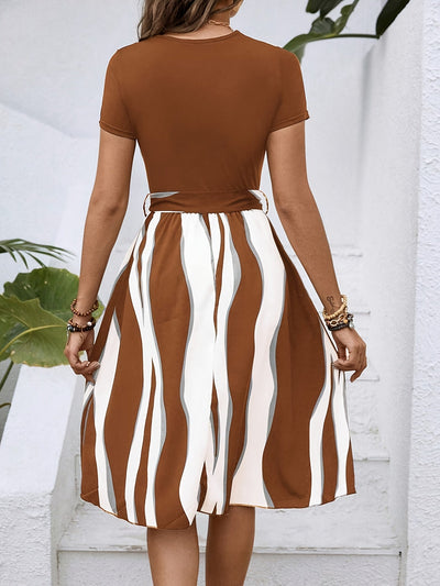 A-Linien Midi-Kleid für Damen