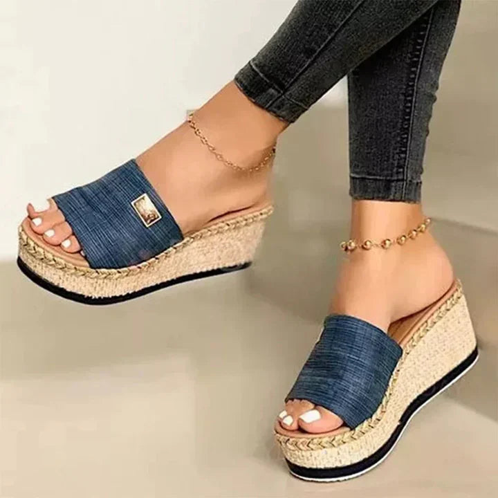 Vibeke – orthopädische keilsandalen für den sommer für damen