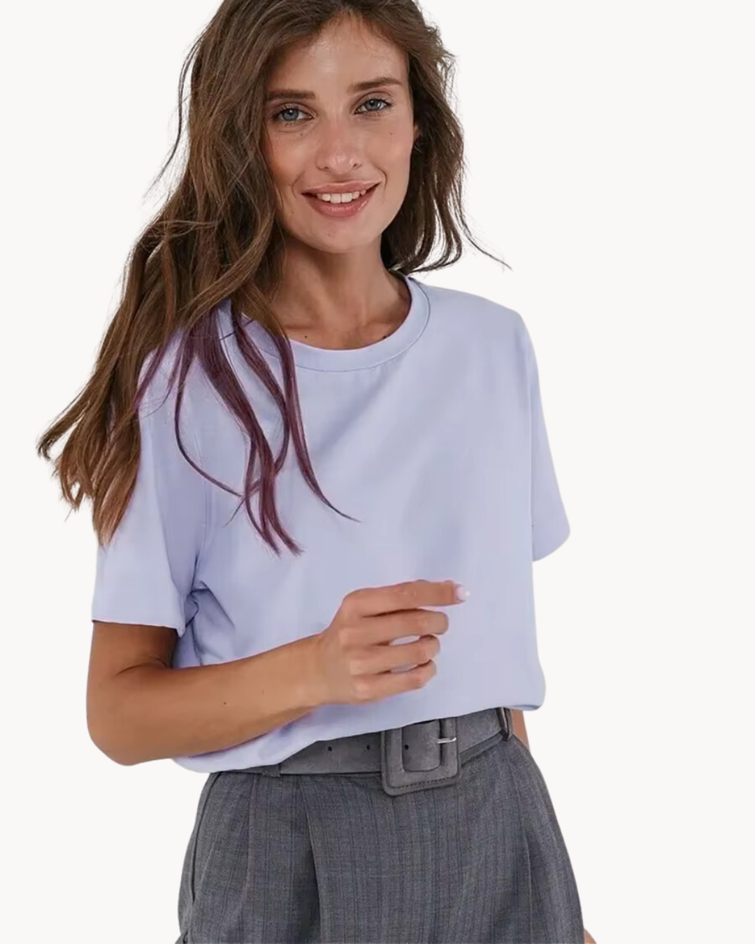 Collet – luxuriöser weicher stretch – damen – t-shirt