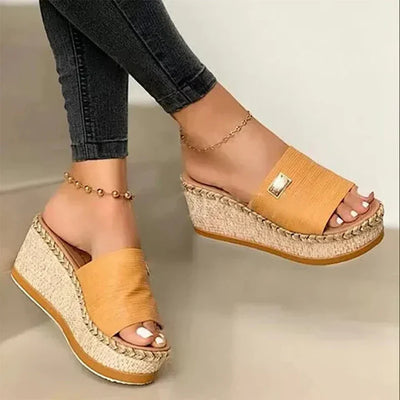 Vibeke – orthopädische keilsandalen für den sommer für damen