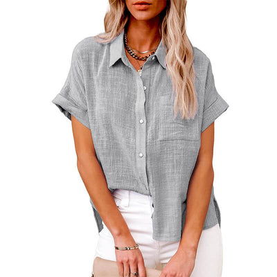 Adelene™ - Zeitlose Button-Up-Bluse