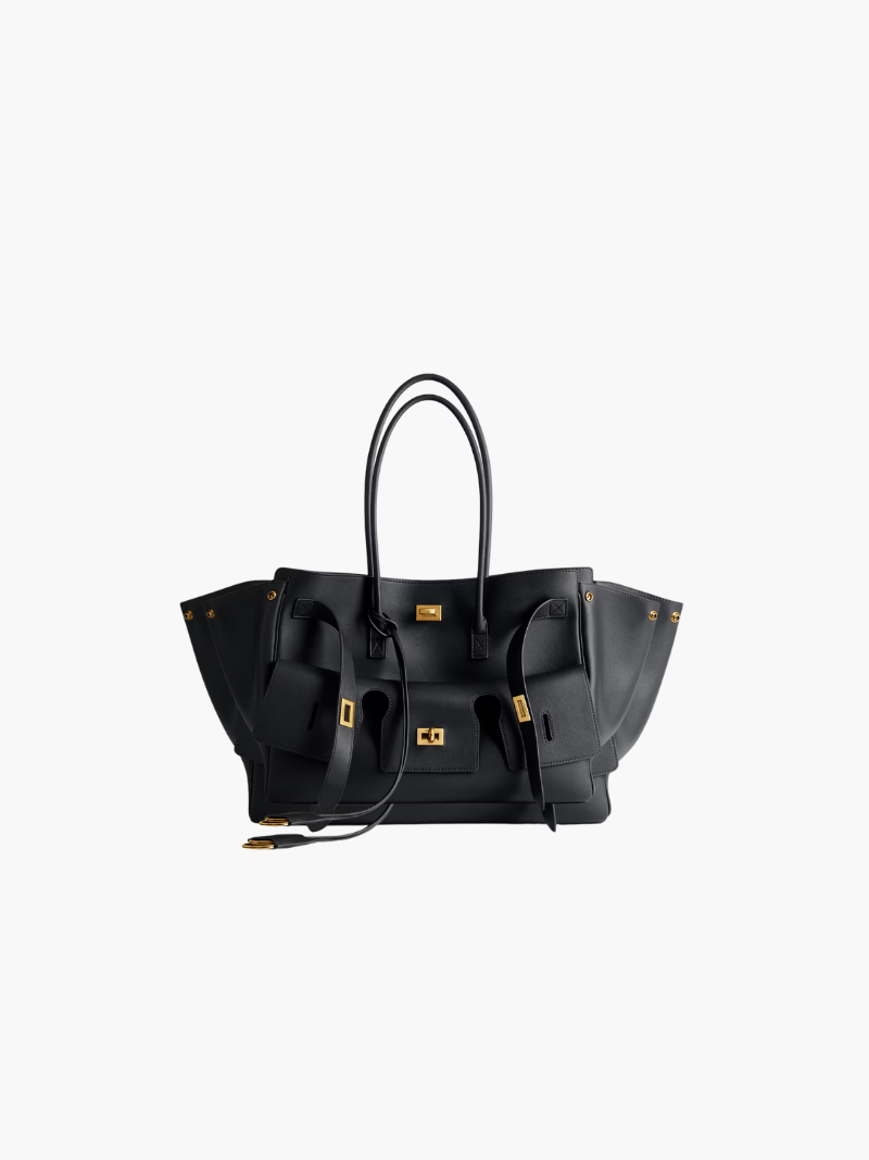Luxuriöse vegane Leder-Strandtasche – Geflochtene Tote für Damen
