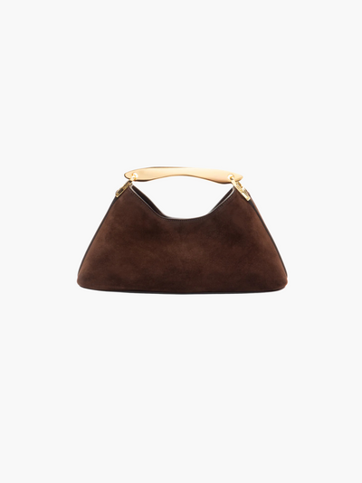 Luxuriöse Mini-Handtasche aus veganem Wildleder – Eleganter Look