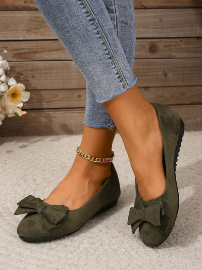 Orthopädische Damen-Schuhe aus veganem Wildleder – Komfort & Stil