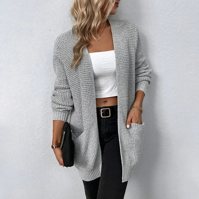 Nancy | Lässiger Strick-Cardigan mit Taschen