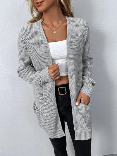 Nancy | Lässiger Strick-Cardigan mit Taschen