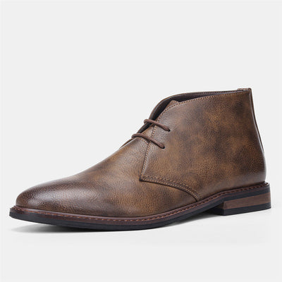 Klassische wüstenstiefel für herren im vintage-stil