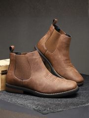 Max | Robuste & Stilvolle Boots – braun