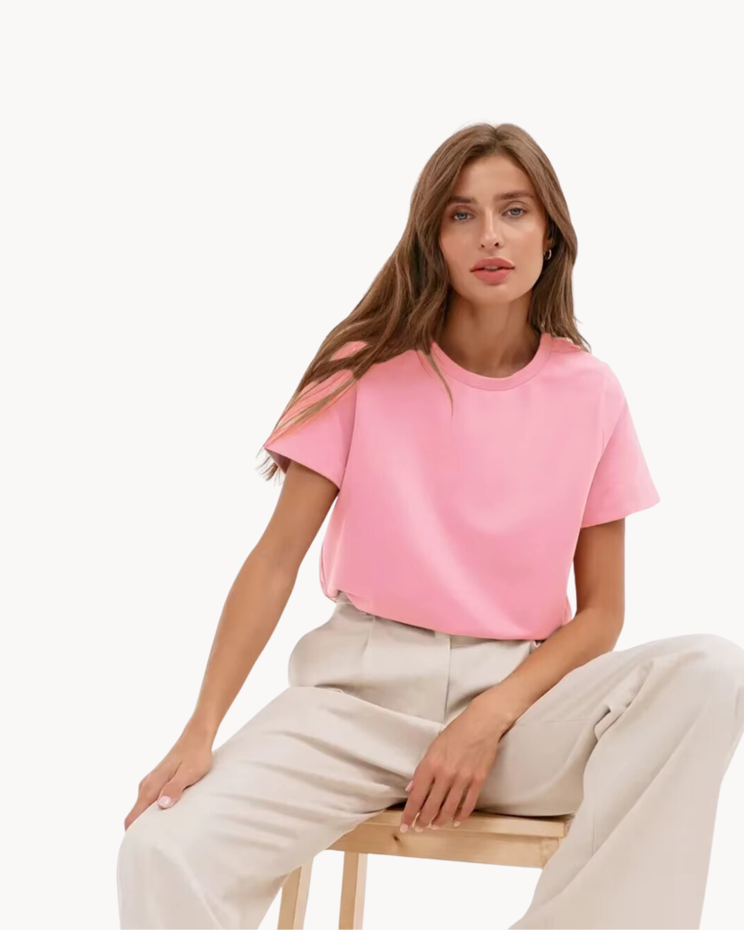 Collet – luxuriöser weicher stretch – damen – t-shirt