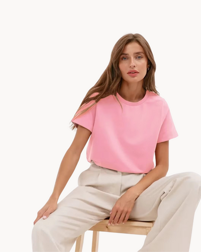 Collet – luxuriöser weicher stretch – damen – t-shirt