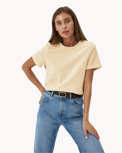 Collet – luxuriöser weicher stretch – damen – t-shirt