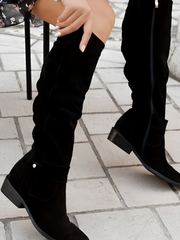 Jossy - Trendige Damenstiefel – Schwarz