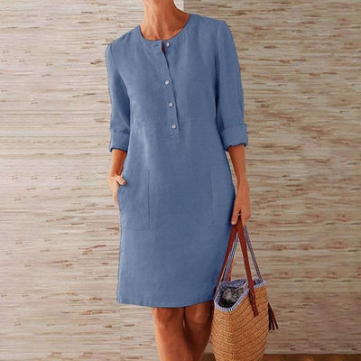 Sorvanna – Vielseitiges Kleid mit Knopfleiste