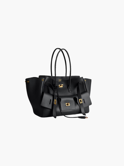Luxuriöse vegane Leder-Strandtasche – Geflochtene Tote für Damen