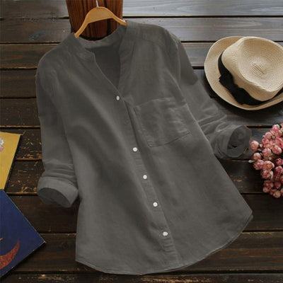Dana – leichtes Leinenshirt für damen im sommerstil