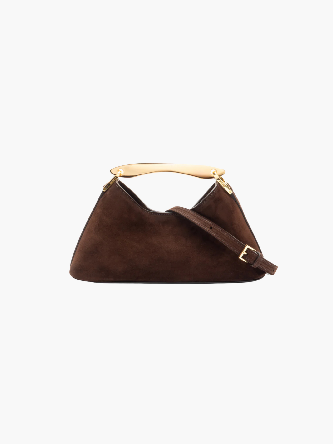 Luxuriöse Mini-Handtasche aus veganem Wildleder – Eleganter Look