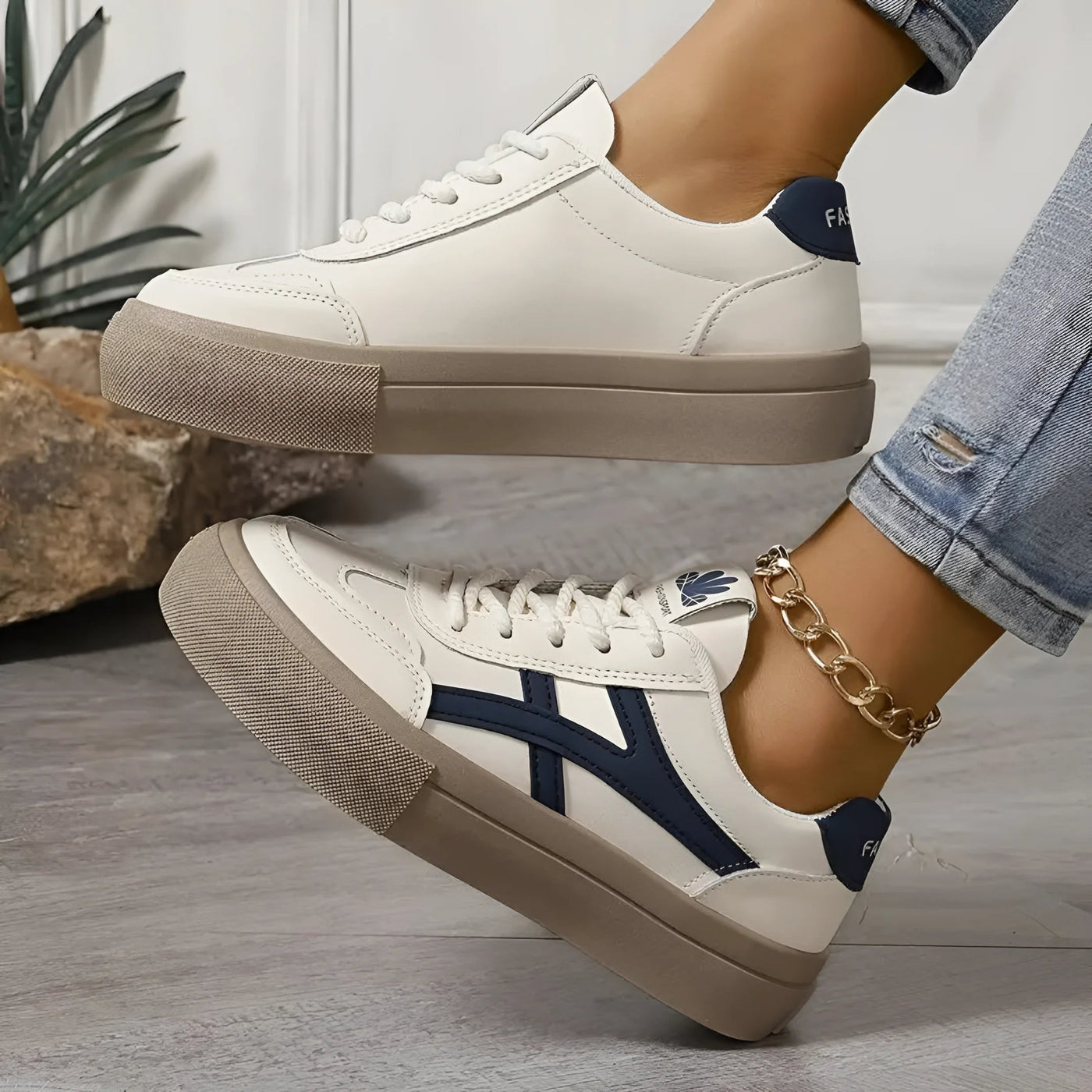 Astrid | Bequeme Schuhe mit Dickem Profil