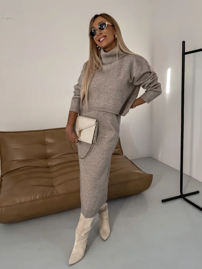 Nicole | Winter-Strickset für Damen