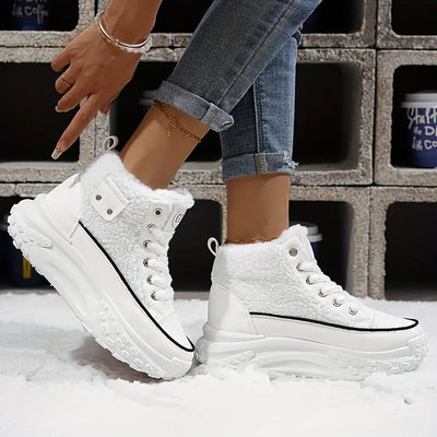 Samtig weiche schuhe aus verstärkter baumwolle für frauen