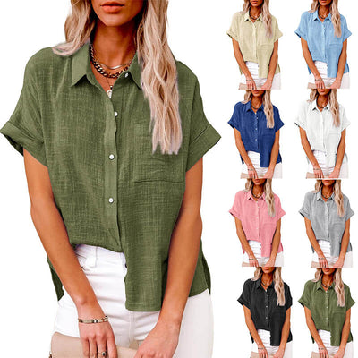 Adelene™ - Zeitlose Button-Up-Bluse