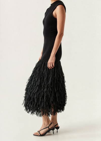 Piper | Maxikleid mit Quasten