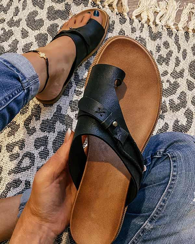 Modische Unterstützend Sandalen – Veganes Leder & Fußkomfort