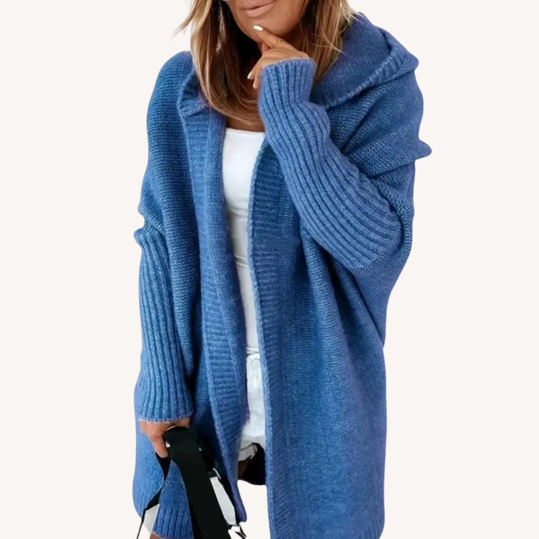 Paige | Lässiger Kapuzen-Cardigan