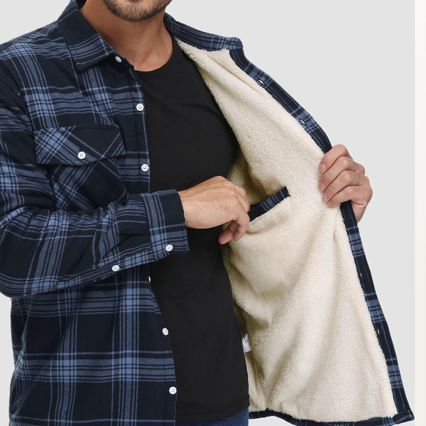 FRITZ | Fleece-Lined Shirt Jacket