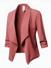 Blazer Mit Langen Ärmeln Für Damen Formal - Vittorelli – Rosa