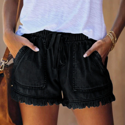 Stylische Damen Shorts – Leichte Sommerhose mit hoher Taille für Damen