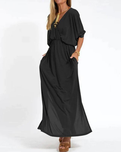 Vintage Langes Kleid für Damen