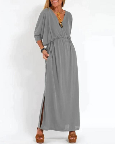 Vintage Langes Kleid für Damen