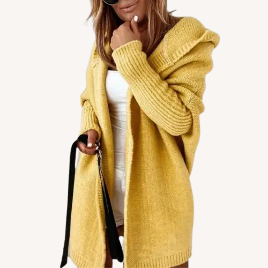 Paige | Lässiger Kapuzen-Cardigan