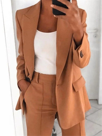 Ailsa | Stilvolle, schmeichelhafte Passform Damen Blazer Anzug