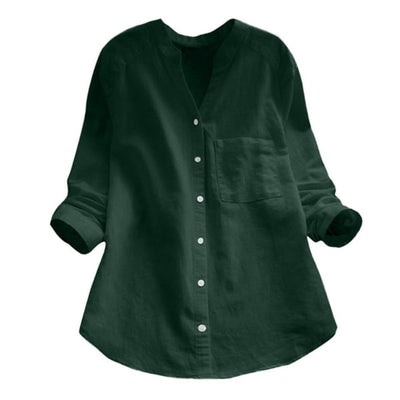 Dana – leichtes Leinenshirt für damen im sommerstil