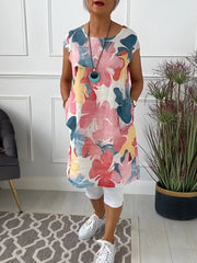 Isabelle | Damenbluse mit lockerem Schnitt und Komfort – Rot