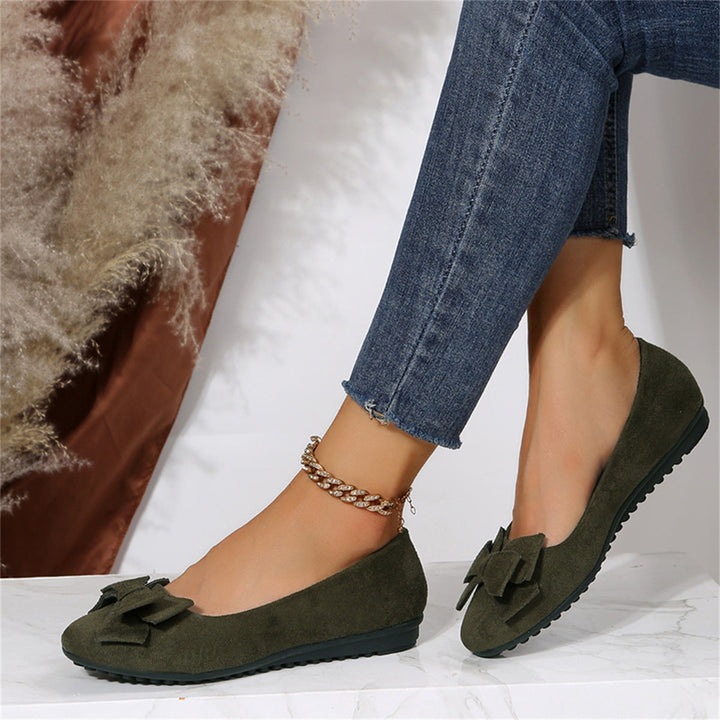 Orthopädische Damen-Schuhe aus veganem Wildleder – Komfort & Stil