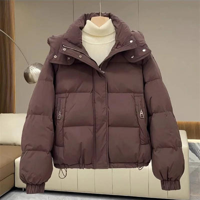 Aurora | Luxe Steppjacke mit Kapuze