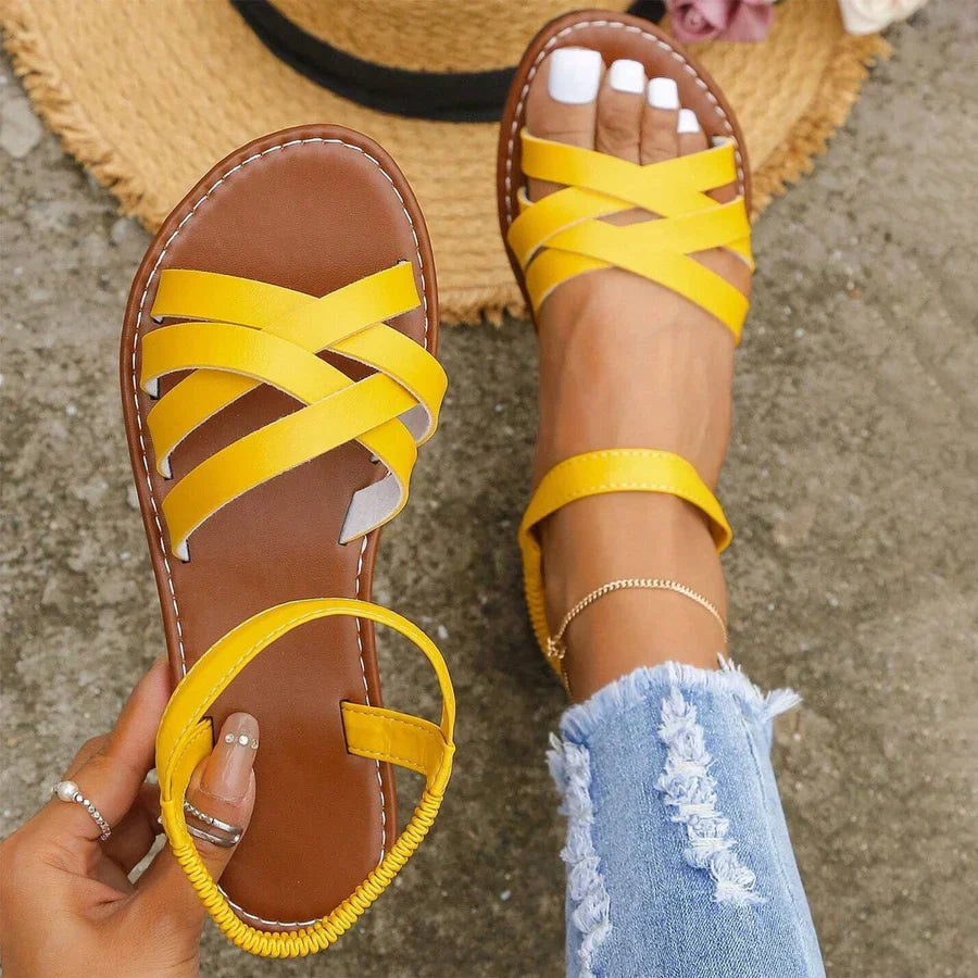 Stylische und bequeme sandalen für den sommer | für frauen