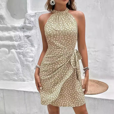 Adrielle – Elegantes ärmelloses Neckholderkleid
