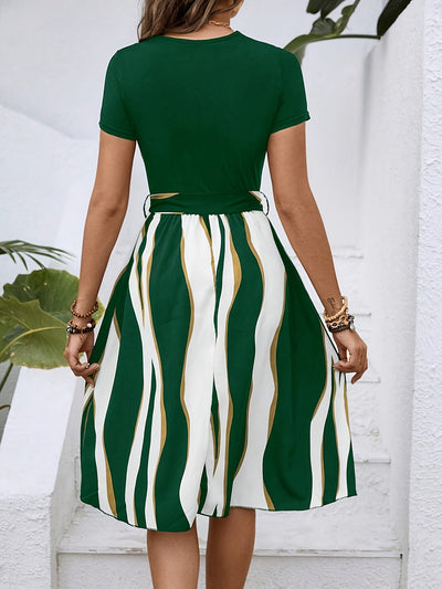 A-Linien Midi-Kleid für Damen