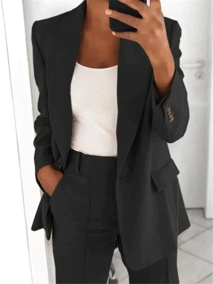 Ailsa | Stilvolle, schmeichelhafte Passform Damen Blazer Anzug