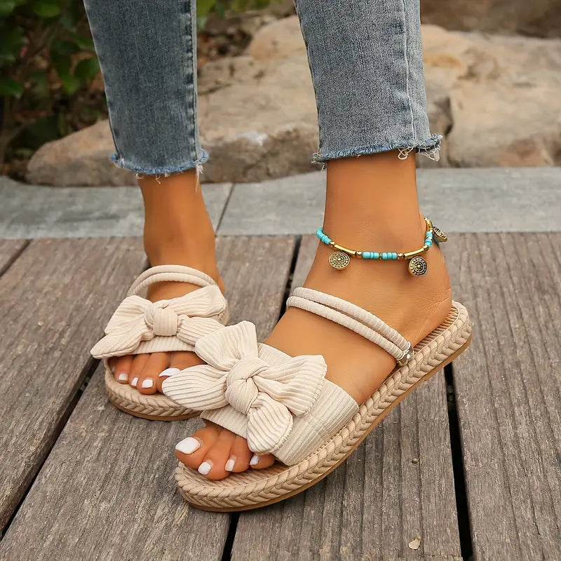 Zephyra – Stilvolle Sandalen mit Schleife