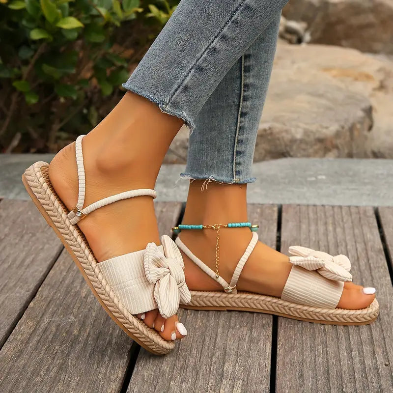Zephyra – Stilvolle Sandalen mit Schleife